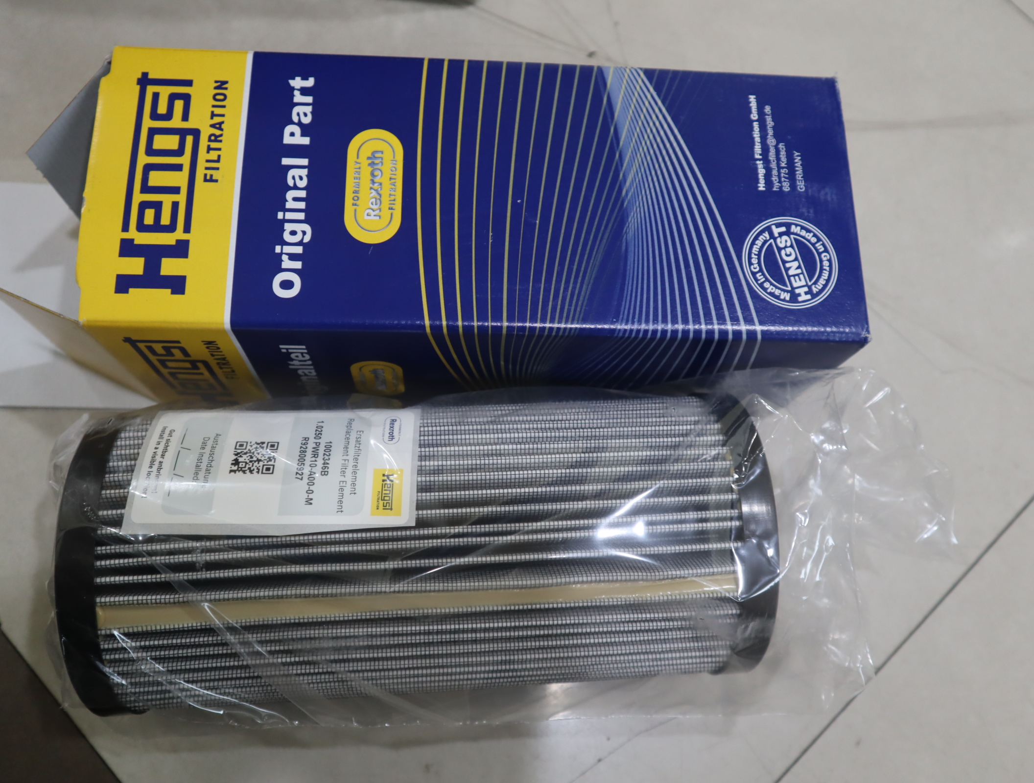 R928005927 1.0250 PWR10-A00-0-M 1002346B 汉格斯特HENGST滤芯