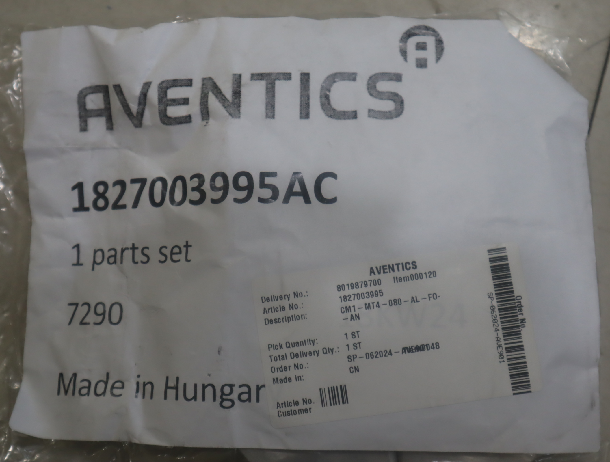 2700399 德国安沃驰AVENTICS 气动阀