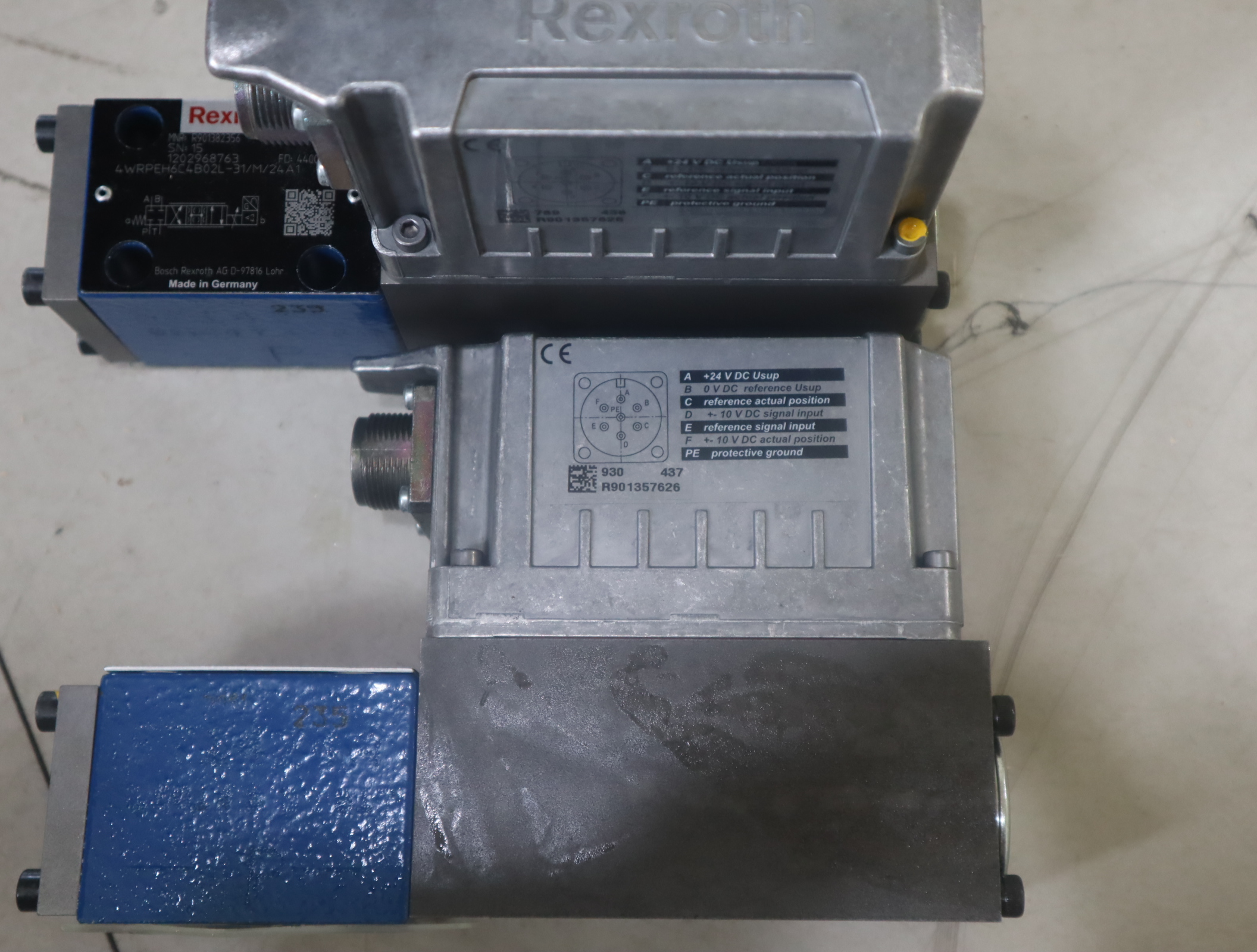 R901382356 4WRPEH6C4B02L-31/M/24A1 德国力士乐REXROTH比例阀