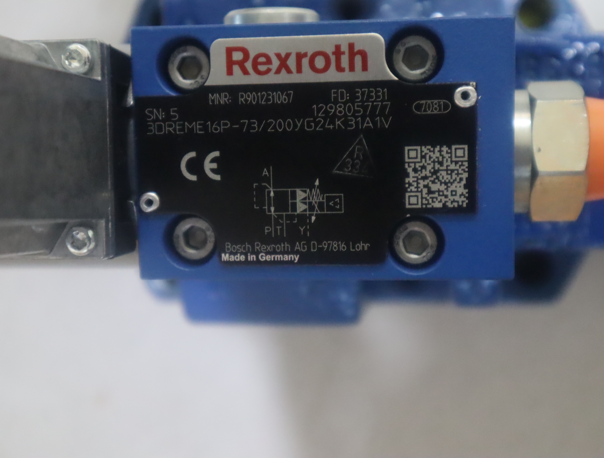 R901231067 3DREME16P-71/200YG24K31A1V 德国力士乐REXROTH减压阀