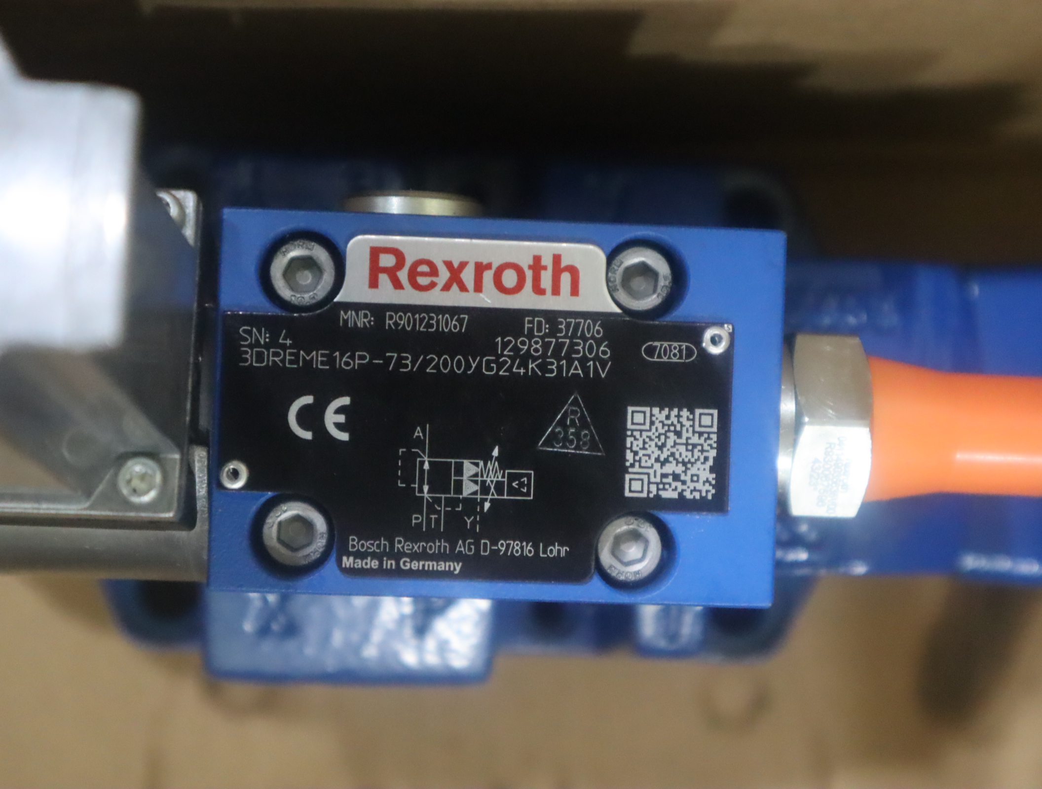 R901231067 3DREME16P-71/200YG24K31A1V 德国力士乐REXROTH减压阀