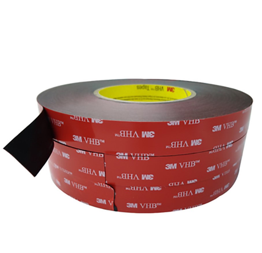 3M5930泡棉双面胶黑色防水VHB车载泡棉胶带