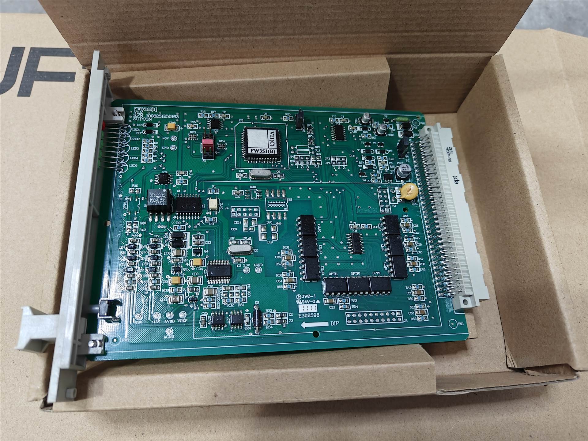 浙大中控ECS-100系统卡件FW351B   8路标准信号输入卡