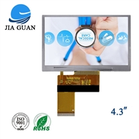 JGT043W40OC01-4.3寸带电容触摸TFT彩屏