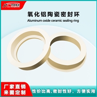 君铖陶瓷 氧化铝陶瓷密封环 耐磨耐高温防腐蚀 适用于工业领域