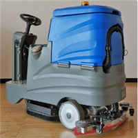 武汉手推式洗地机商用工业商场吸拖一体拖地机扫地机工厂车间用
