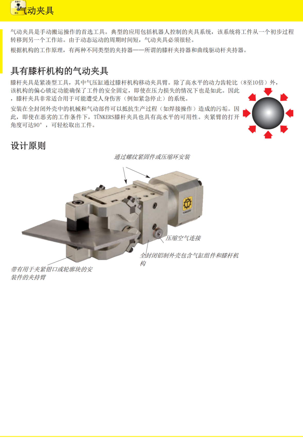 TUNKERS标准型气缸V 40.1 A10 T12 135CN