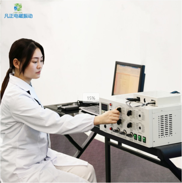 分体式可调频电磁式振动试验机
