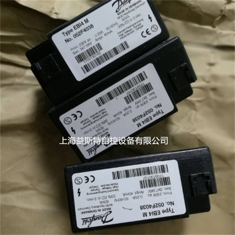 DANFOSS高压线圈EBI4 M No. 052F4038参数2*7.5KV 40mA