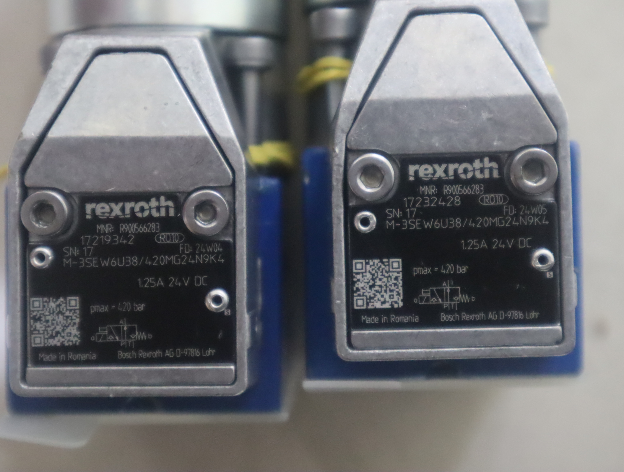 M-3SEW6U37/420MG24N9K4 R900566283 德国力士乐REXROTH电磁球阀