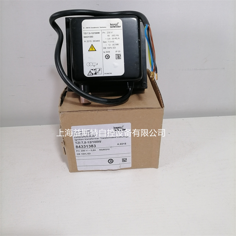 德国krom点火变压器TZI7.5-12/100W高压包