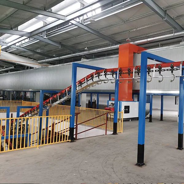 工厂定制 滑撬式输送 大型喷涂设备 膜厚均匀 高效率