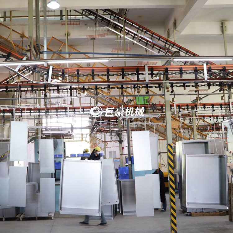 广东涂装设备厂 地轨式喷涂 五金喷粉 节能减排