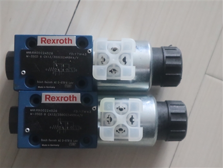 R900224526 M-3SED6CK14/350CG24N9K4/V 力士乐REXROTH电磁球阀