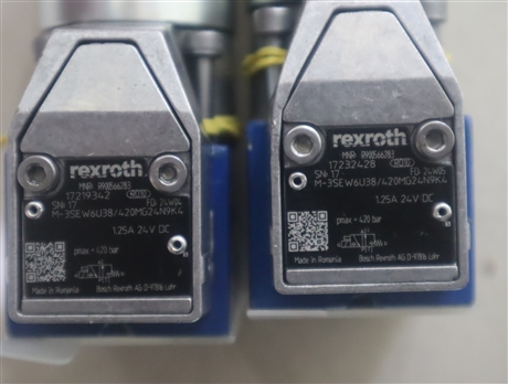 M-3SEW6U37/420MG24N9K4 R900566283 德国力士乐REXROTH电磁球阀