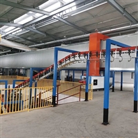 工厂定制 滑撬式输送 大型喷涂设备 膜厚均匀 高效率