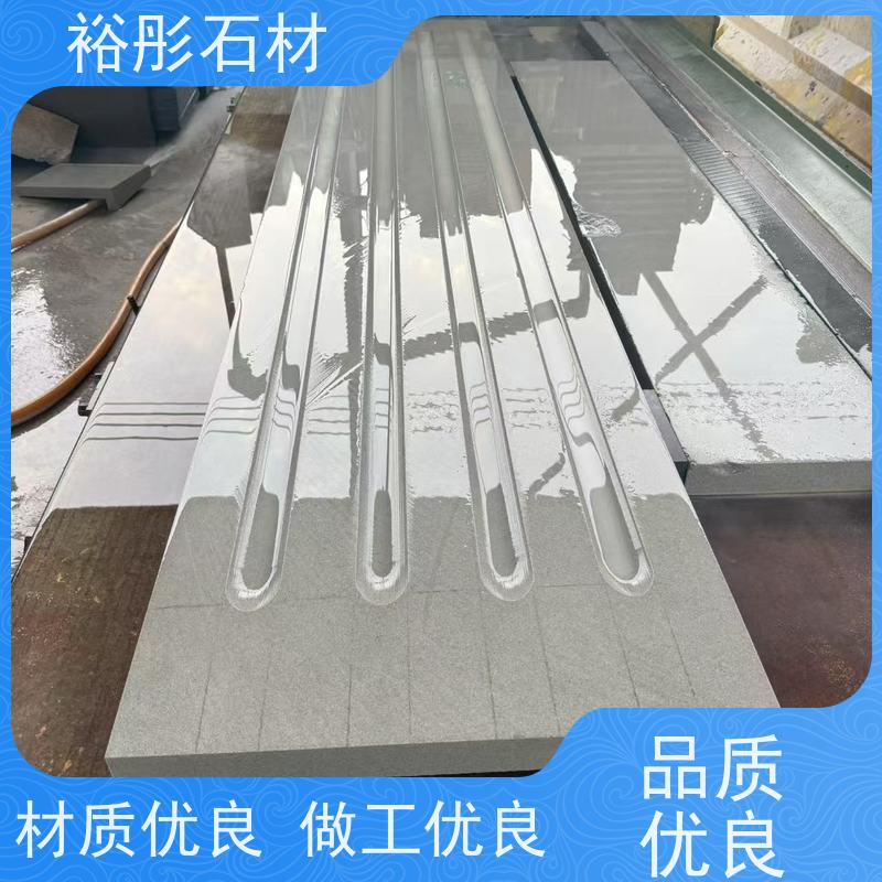 裕彤石材 景区仿古外墙 新矿灰白砂岩 全手工制作