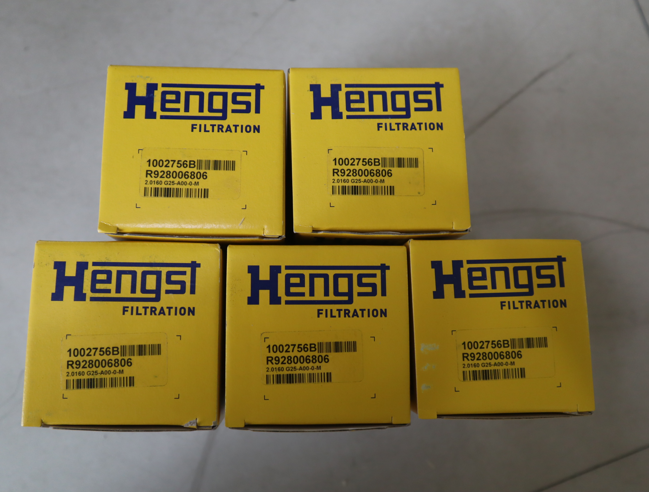 R928006806 2.0160 G25-A00-0-M 1002756B 德国汉格斯特HENGST滤芯