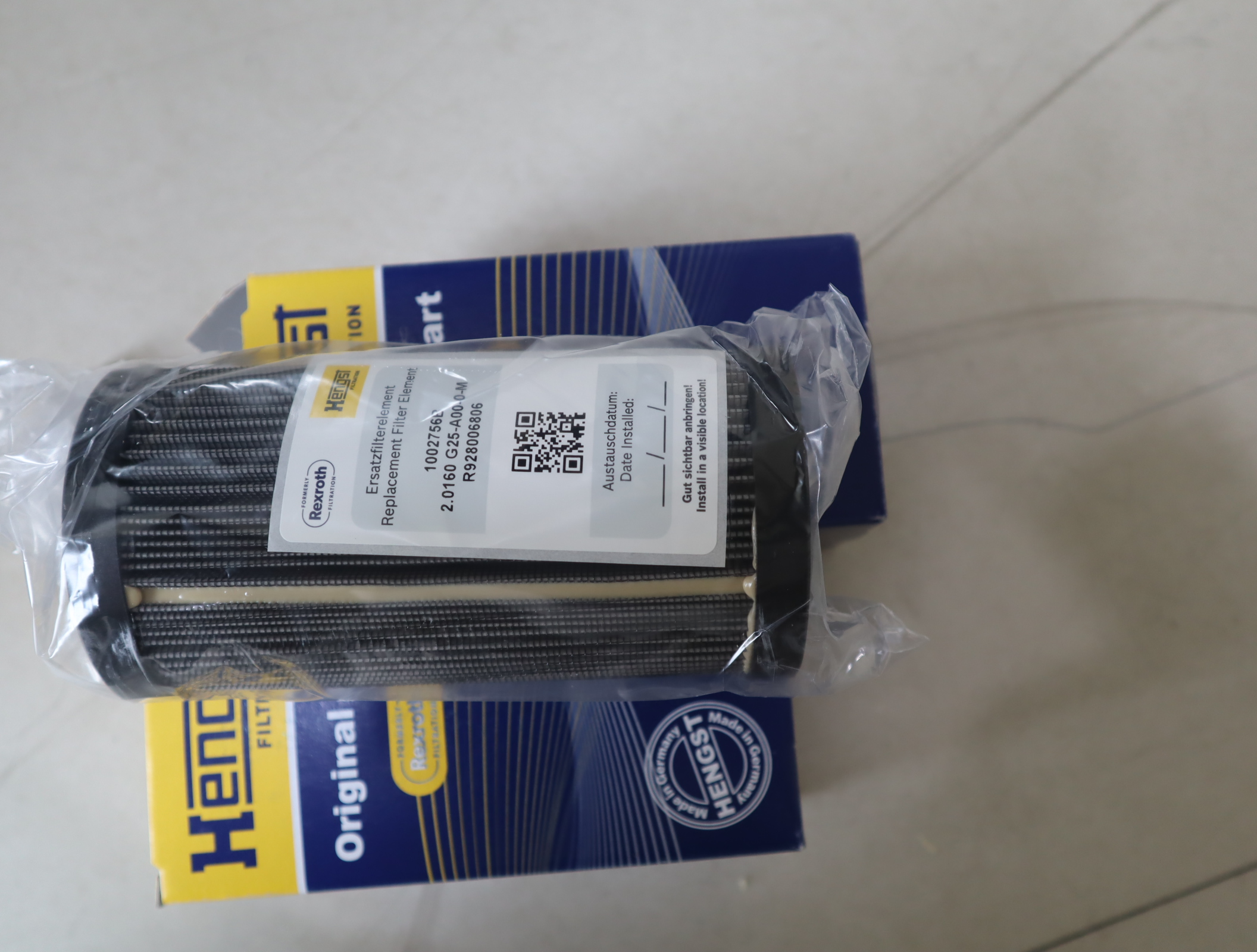 R928006806 2.0160 G25-A00-0-M 1002756B 德国汉格斯特HENGST滤芯