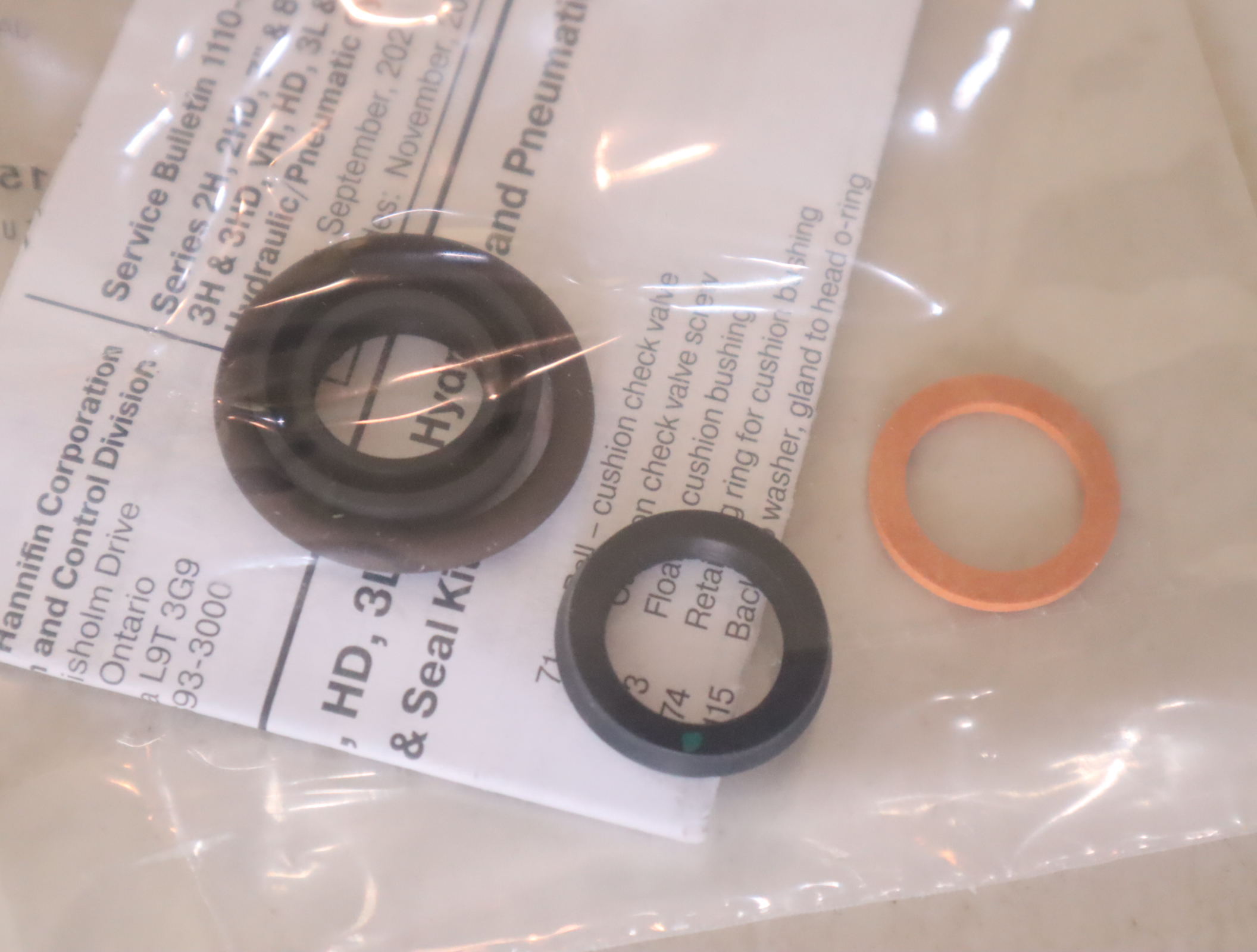 RK2AHL0135 RK2AHL0065 RK2AHL0355 美国派克PARKER油缸密封