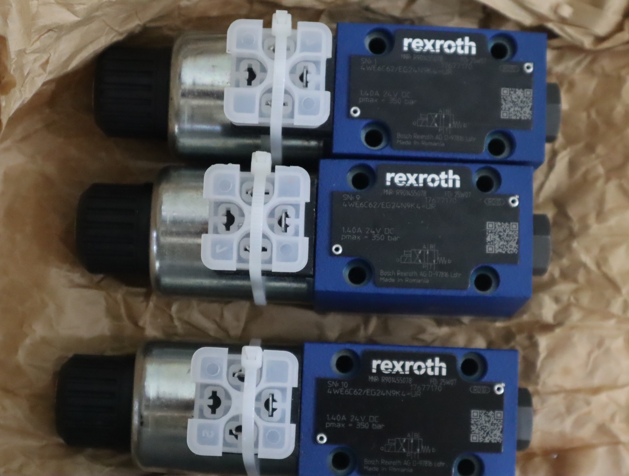 R901455078 4WE6C6X/EG24N9K4 UR 德国力士乐REXROTH电磁阀