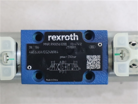 R900561288 4WE6J62/EG24N9K4 德国力士乐REXROTH电磁阀