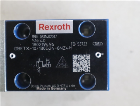 0811402017 DBETX-1X/180G24-8NZ4M 德国力士乐REXROTH比例溢流阀