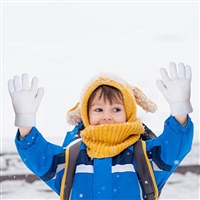 DCK439聚酯手套 秋冬季户外手套 保温抗寒