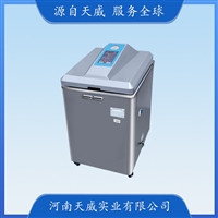 YM100L内循环立式压力蒸汽灭菌器 100L实验室液晶屏不锈钢灭菌锅 