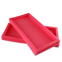 供应防静电泡棉条红色粉色黑色2.5m长ESD指数4-11次方厚度可定制