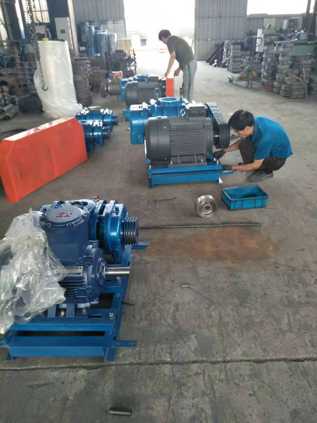 Ho Hsing 贺欣工业用一台起订 高压鼓风机 RB40-610 三相低音运行