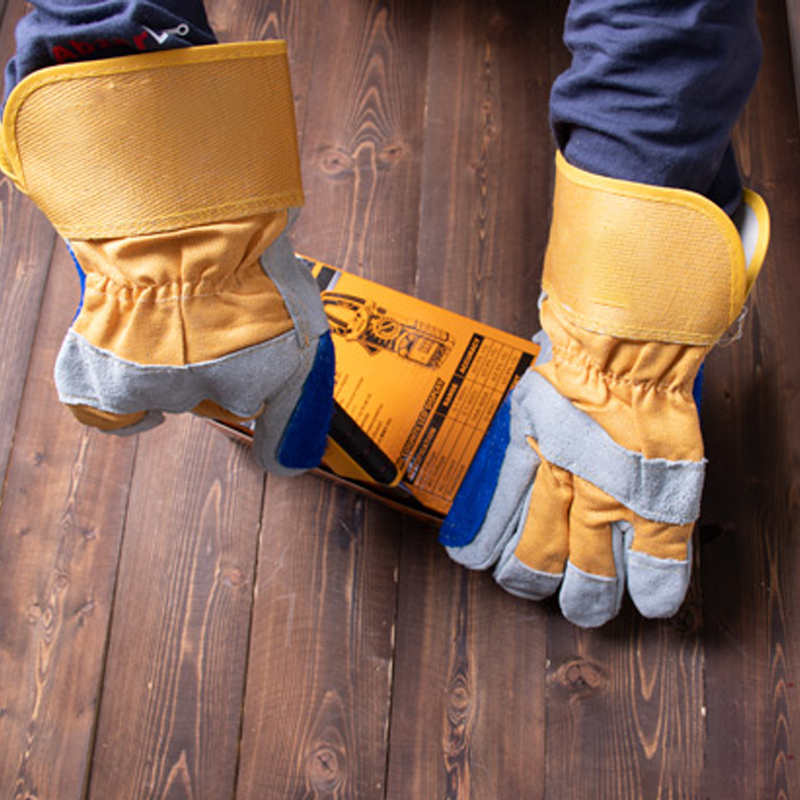 DLC329牛皮多功能手套 防割防切 厂家质量保证