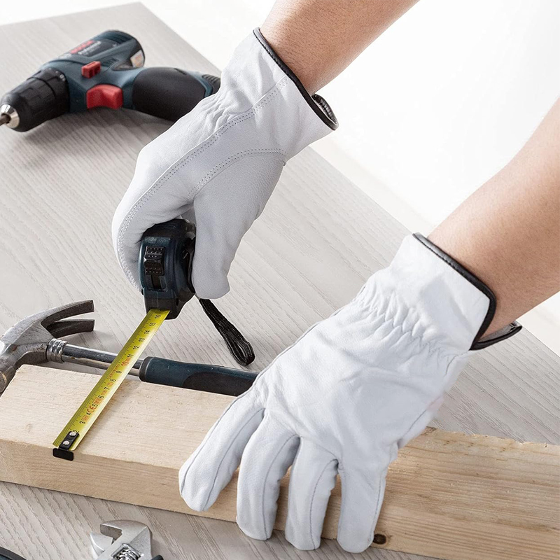 推荐：DLD524山羊皮革手套 物流施工手套 摩擦系数高