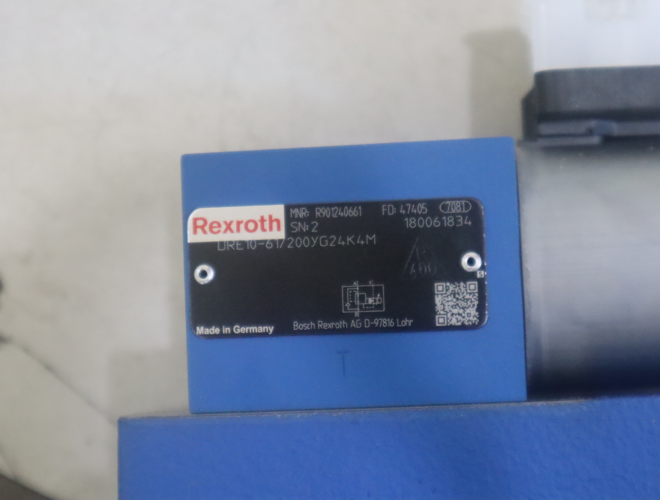 DRE10-61/200YG24K4M R901240661 德国力士乐REXROTH比例阀