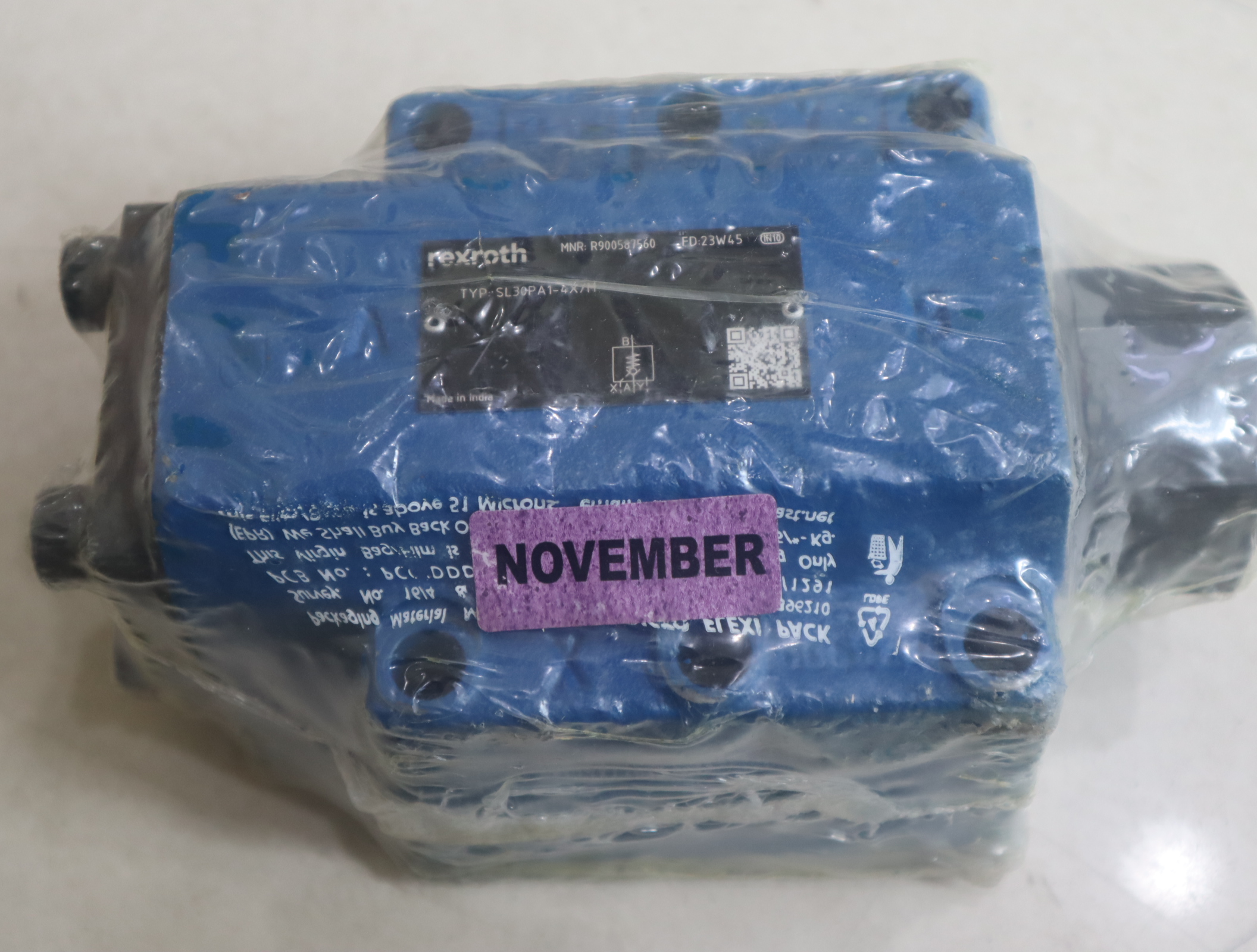 SL30PA1-40/M R900587560 SL30PA1-41/M 德国力士乐REXROTH单向阀