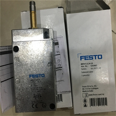FESTO直通式电磁阀MFH-5-1/2