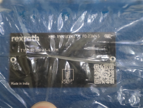 SL30PA1-45/M R900587560 SL30PA1-46/M 德国力士乐REXROTH单向阀