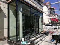 西安维修钢化玻璃门推拉门