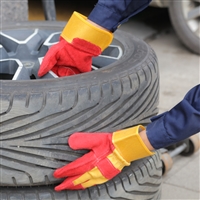 DLC223牛皮手套 带棉和涤纶材质 适合多种工作场景