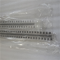 射线成像显影无铅刻度尺