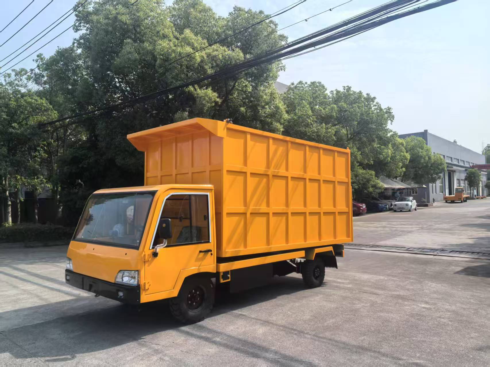 电动自卸车载重3吨 粮库拉粮食用的电动翻斗车