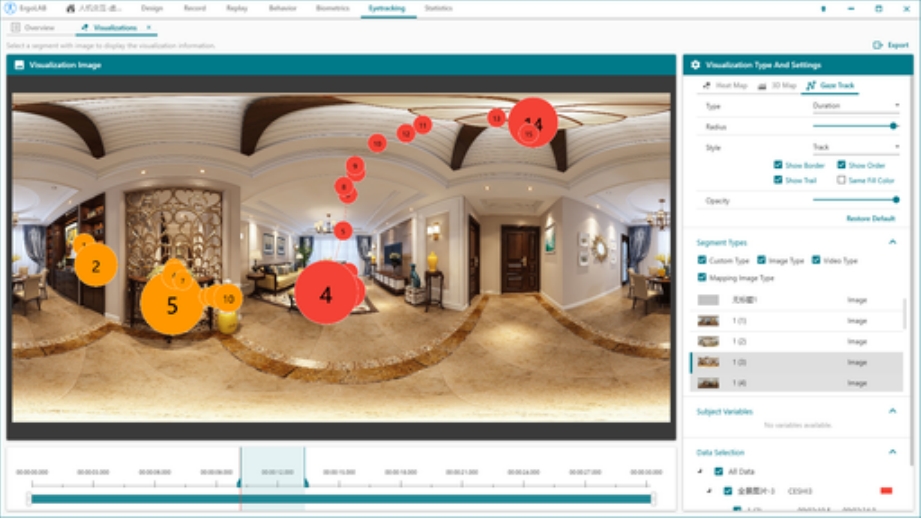 Eyetracking眼动分析模块