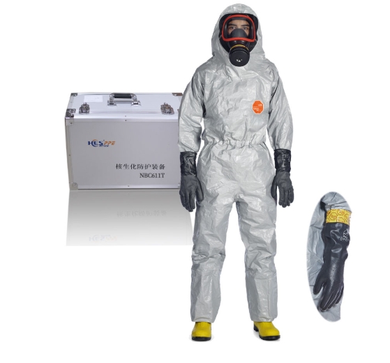 NBC611T密闭式核生化防护套装
