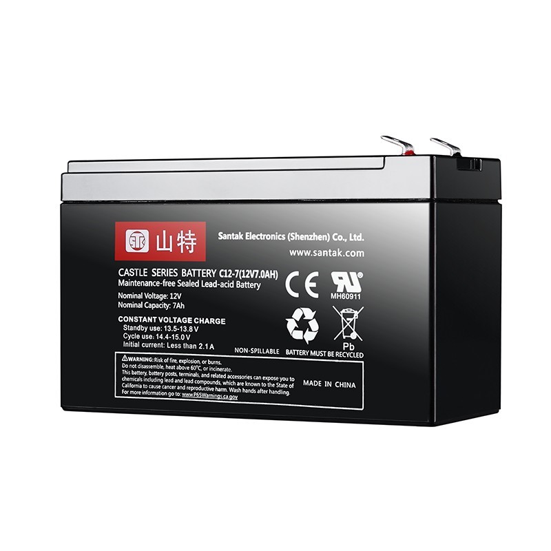 山特蓄电池C12-12V-7AH厂家报价