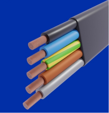 耐低温潜水泵扁电缆 H05RNH2-F高柔性橡胶扁电缆，有CE认证