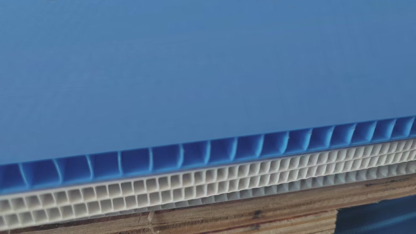 pp环保材质大件中空板大尺寸10mm中空蜂窝板材3米现发尺寸空心板