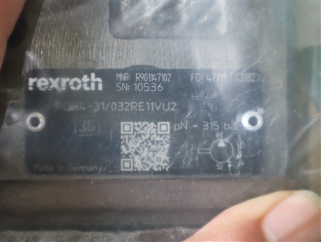 PGH4-3X/032RE11VU2 R901147102 德国力士乐REXROTH齿轮泵