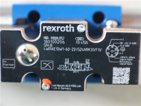 4WRAE10W1-60-23/G24N9K31/F1V R900949757 力士乐REXROTH比例阀