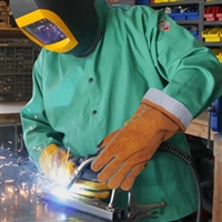 推荐：DLW711牛皮手套 焊接高温手套 