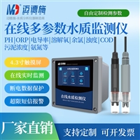 在线COD污泥浓度浊度 多参数水质监测仪 物联网在线监测分析系统